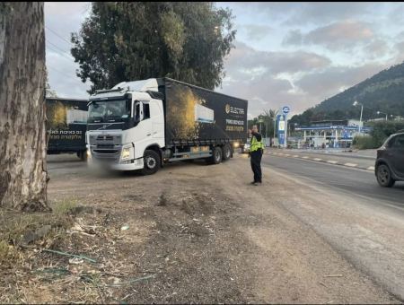 حملة للشرطة في في منطقة بلدة دبورية